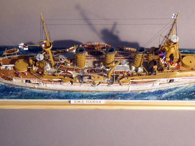 Großer Kreuzer SMS Hansa (1/250a)
