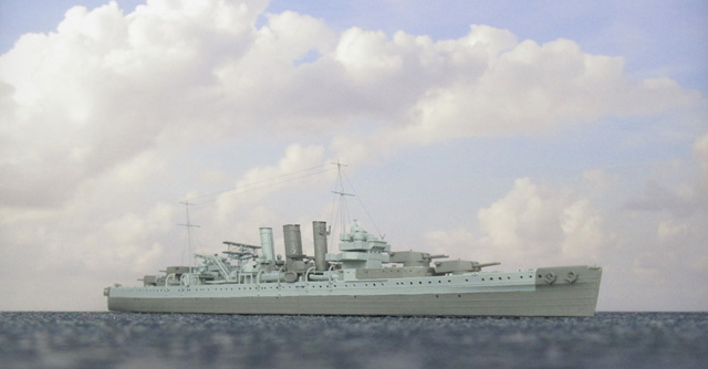 Schwerer Kreuzer HMS Dorsetshire (1/700)