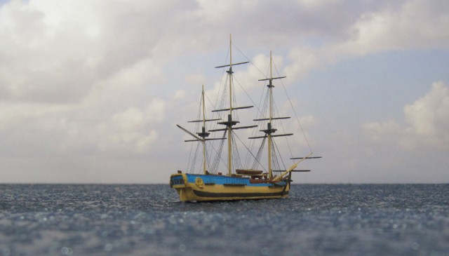 Forschungsschiff HMB Endeavour (1/700)