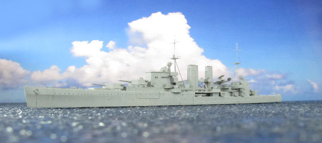 Schwerer Kreuzer HMS Exeter (1/700)