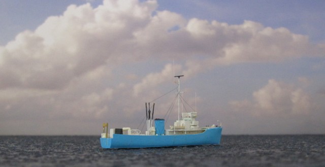 Forschungsschiff R/V Sir Horace Lamb (1/700)