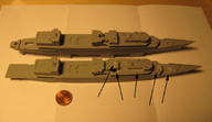 Fregatte HMS London (1/700)