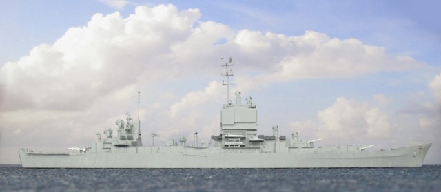 Lenkwaffenkreuzer USS Long Beach (1/700)