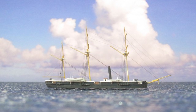 Kanonenboot SMS Meteor (1/700)