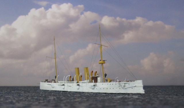 Geschützter Kreuzer USS Raleigh (1/700)