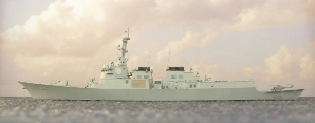 Lenkwaffenzerstörer Sejong Daewang (1/700)