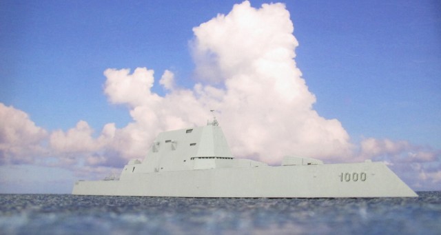 Zerstörer USS Zumwalt (1/700)