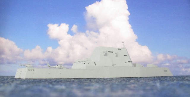 Zerstörer USS Zumwalt (1/700)