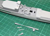 Baubericht HMS Tiger in 1/600 - Teil 3