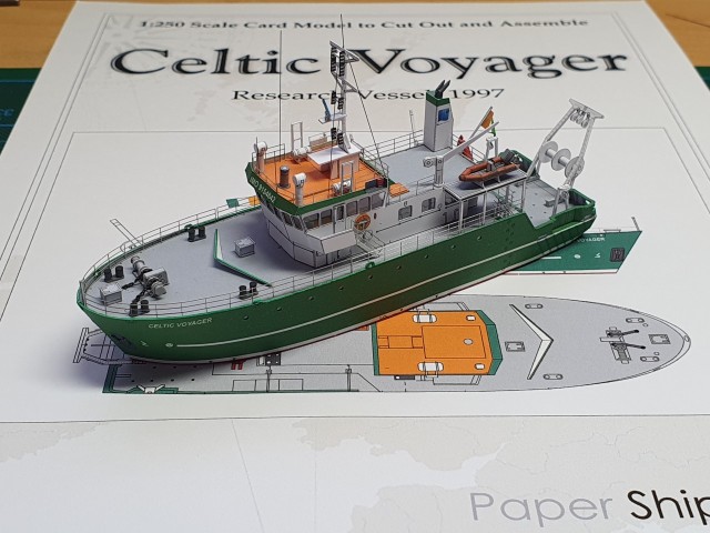 Forschungsschiff Celtic Voyager (1/250)