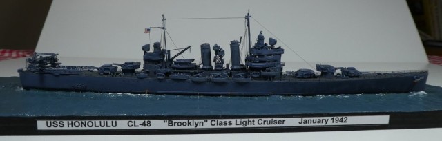 Leichter Kreuzer USS Honolulu (1/700)