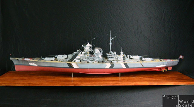 Deutsches Schlachtschiff Bismarck (1/350)