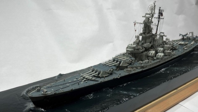 Schlachtschiff USS Massachusetts (1/350)