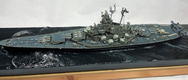 Schlachtschiff USS Massachusetts (1/350)