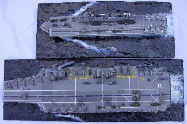 Flugzeugträger HMS Illustrious und HMS Prince of Wales (1/700)