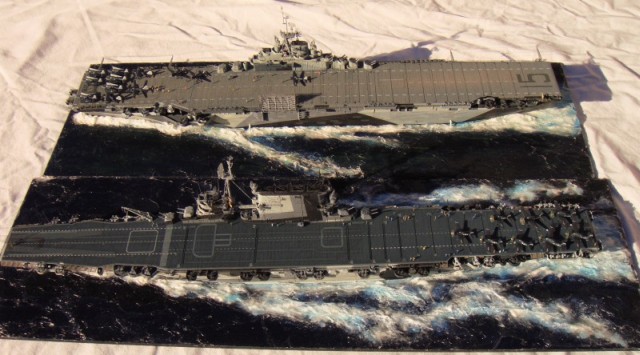 USS Saratoga und USS Randolph (1/700)