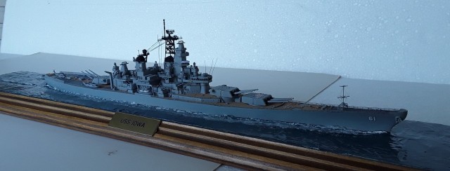 Schlachtschiff USS Iowa (1/700)