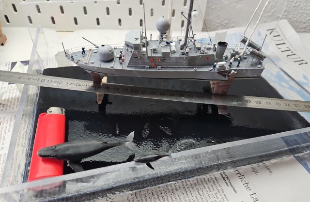 Tragflächen-Schnellboot USS Taurus (1/200)