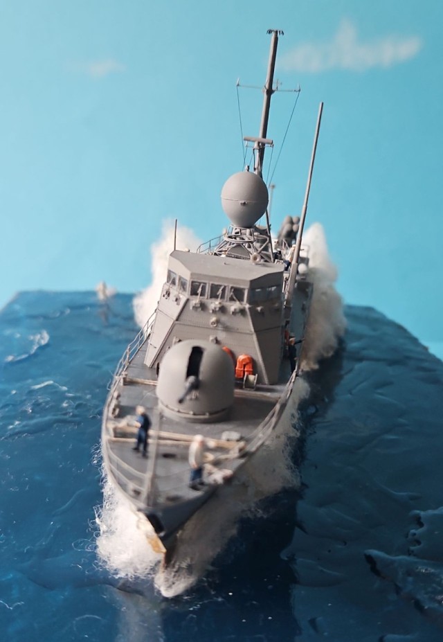 Tragflächen-Schnellboot USS Taurus (1/200)