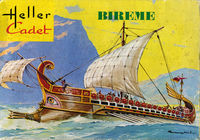 Bireme, ein römisches Kriegsschiff 1/265 von Peter Plattner