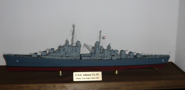 Leichter Kreuzer USS Atlanta (1/350)