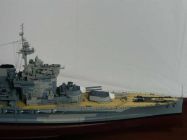 Britisches Schlachtschiff HMS Warspite (1/350)