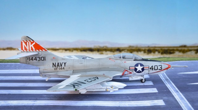 Jagdflugzeug Grumman F9F-8B Cougar (1/48)