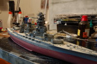 Japanisches Schlachtschiff NAGATO in 1/350 von Rainer Michalek