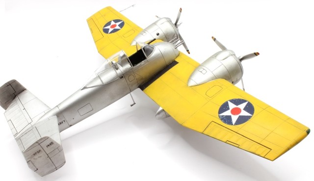 Jagdflugzeug Grumman XF-5F Skyrocket (1/48)