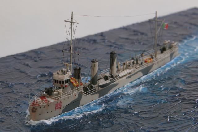 Eskortzerstörer Angelo Bassini 1/700 von Stefan