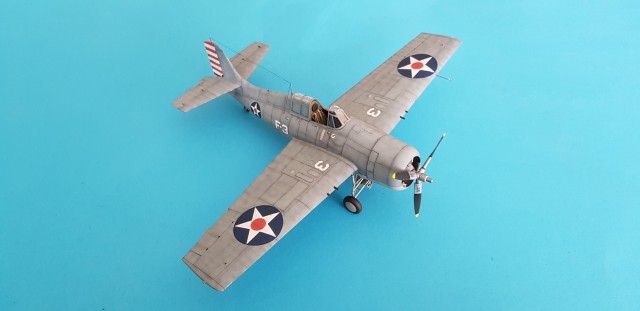 Jagdflugzeug Grumman F4F-3 Wildcat (1/48)