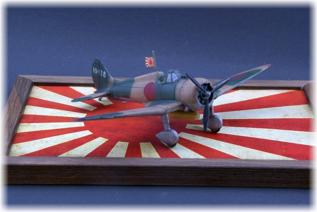 Jagdflugzeug Mitsubishi A5M2 (1/72)