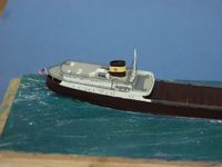 Frachtschiff Edmund Fitzgerald in 1/700 von Thomas Sperling