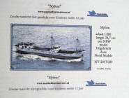 Küstenmotorschiff Myfem (1/200)