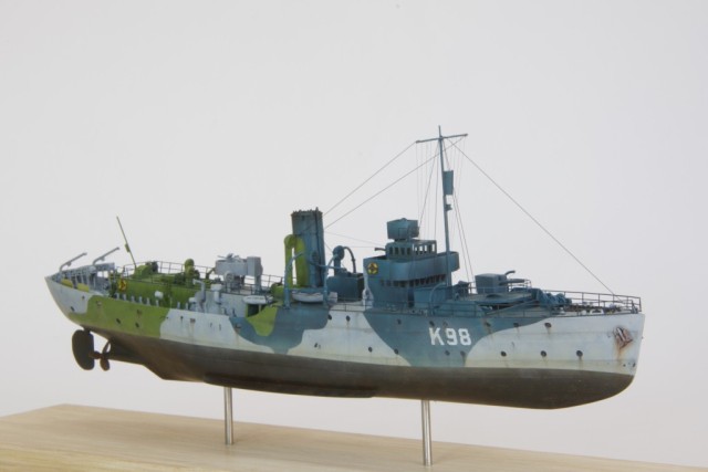 Korvette HMS Zinnia (1/350)