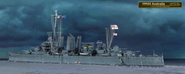 Schwerer Kreuzer HMAS Australia (1/700)