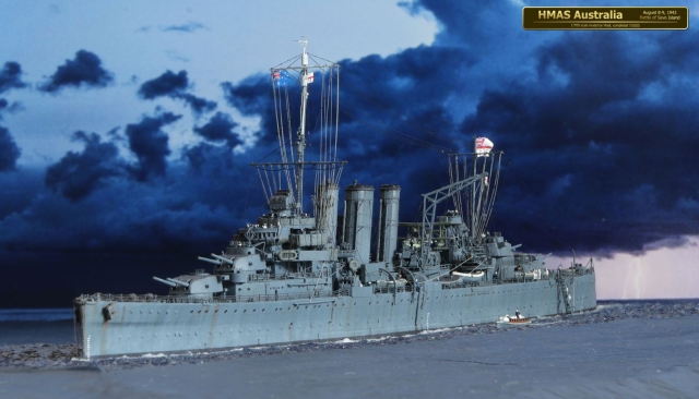 Schwerer Kreuzer HMAS Australia (1/700)