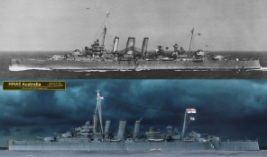 Schwerer Kreuzer HMAS Australia (1/700)