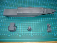 Korvette Braunschweig 1/350 von Werner Falke