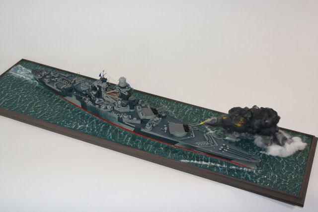 Schlachtschiff Richelieu 1/350 von Wolfgang Kring