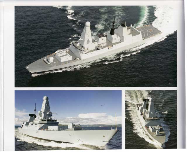 Beispielseite HMS Daring