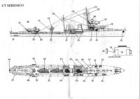 Delphis Models: Zerstörer R.N. Sebenico in 1/700