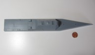 USS Zumwalt Rumpf