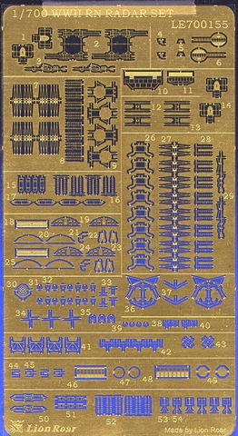 LionRoar: Royal Navy Radar Set 1/700