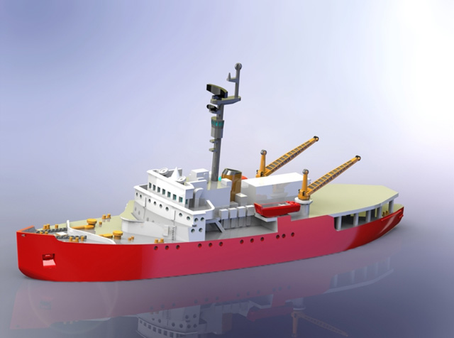 USCGC Glacier Titelbild