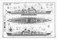 Schlachtschiff Bismarck Bemalungshinweise