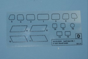 Swift Boat Mk I Folie für die Fensterscheiben