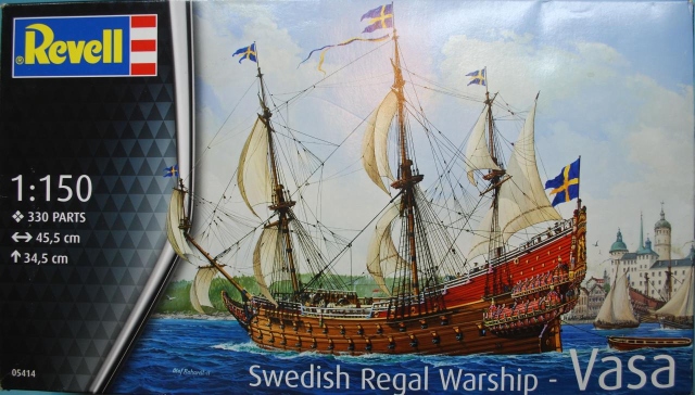 Regalschiff Vasa Deckelbild