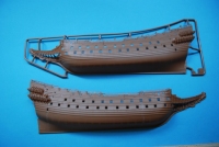 Regalschiff Vasa Rumpf