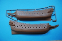 Regalschiff Vasa Rumpf